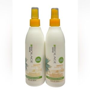 (2) Matrix Biolage Smoothing Shine Milk Spray Agave Flower 8.5oz Old Formula